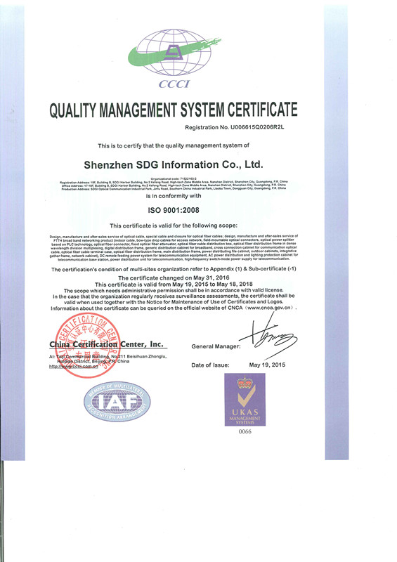 ISO9001:2008質量管理體系